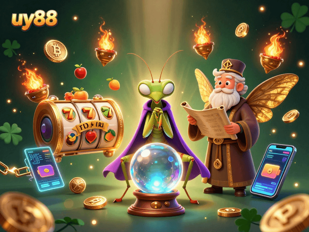 Experience thrilling slot games at uy88 with vibrant 3D characters and dynamic elements.